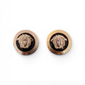 VERSACE VINTAGE MEDUSA CLIP-ON EARRINGS 