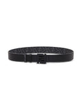 Fendi Men Reversible Belt With Ff Logo Buckle In Black Leather For Women