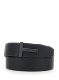 Tom Ford Men 4Cm Soft Grainy Leather
