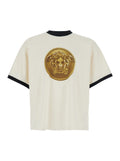 Versace Men Mudusa Doblone In Oro Stampata