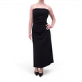 PROENZA SCHOULER BLACK BUSTIER DRESS - SIZE 8