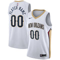 New Orleans Pelicans 2025/26 Swingman Custom Jersey - Association Edition - White