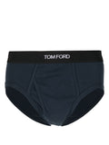 Tom Ford Men Logo-Waistband Cotton Briefs