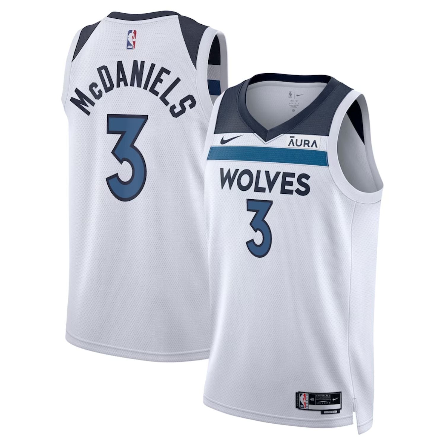 Jaden Mcdaniels Minnesota Timberwolves 3 Jersey