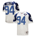 Dallas Cowboys 1994 Charles Haley Mitchell & Ness White Authentic Throwback Retired Player Jersey