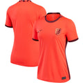 England Women's National Team Women's 2025/26 Away  Blank Jersey - Red