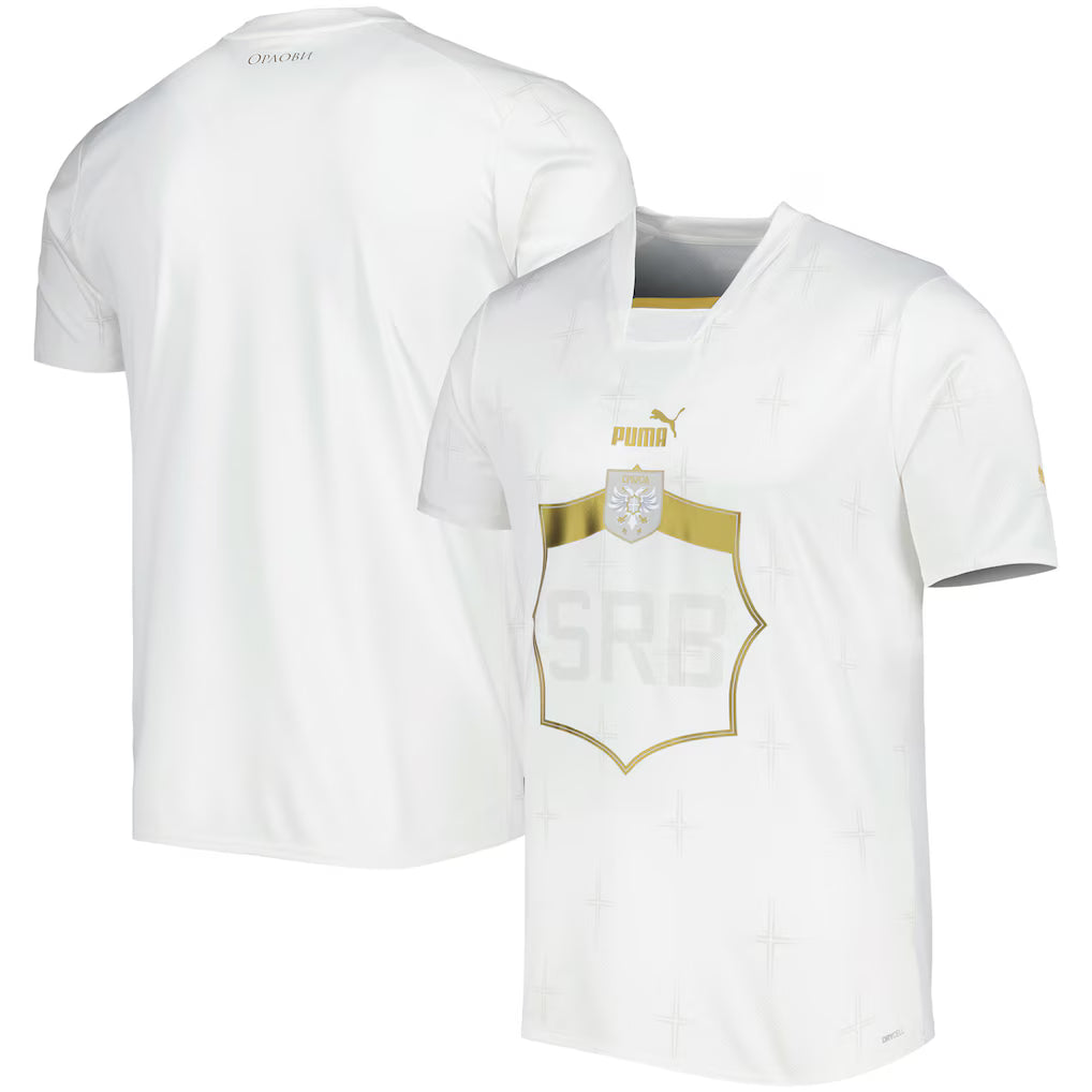 Serbia National Team 2025/26 Away Jersey - White