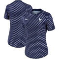 France National Team Women's 2025/26 Pre-Match Home Performance Top - Navy