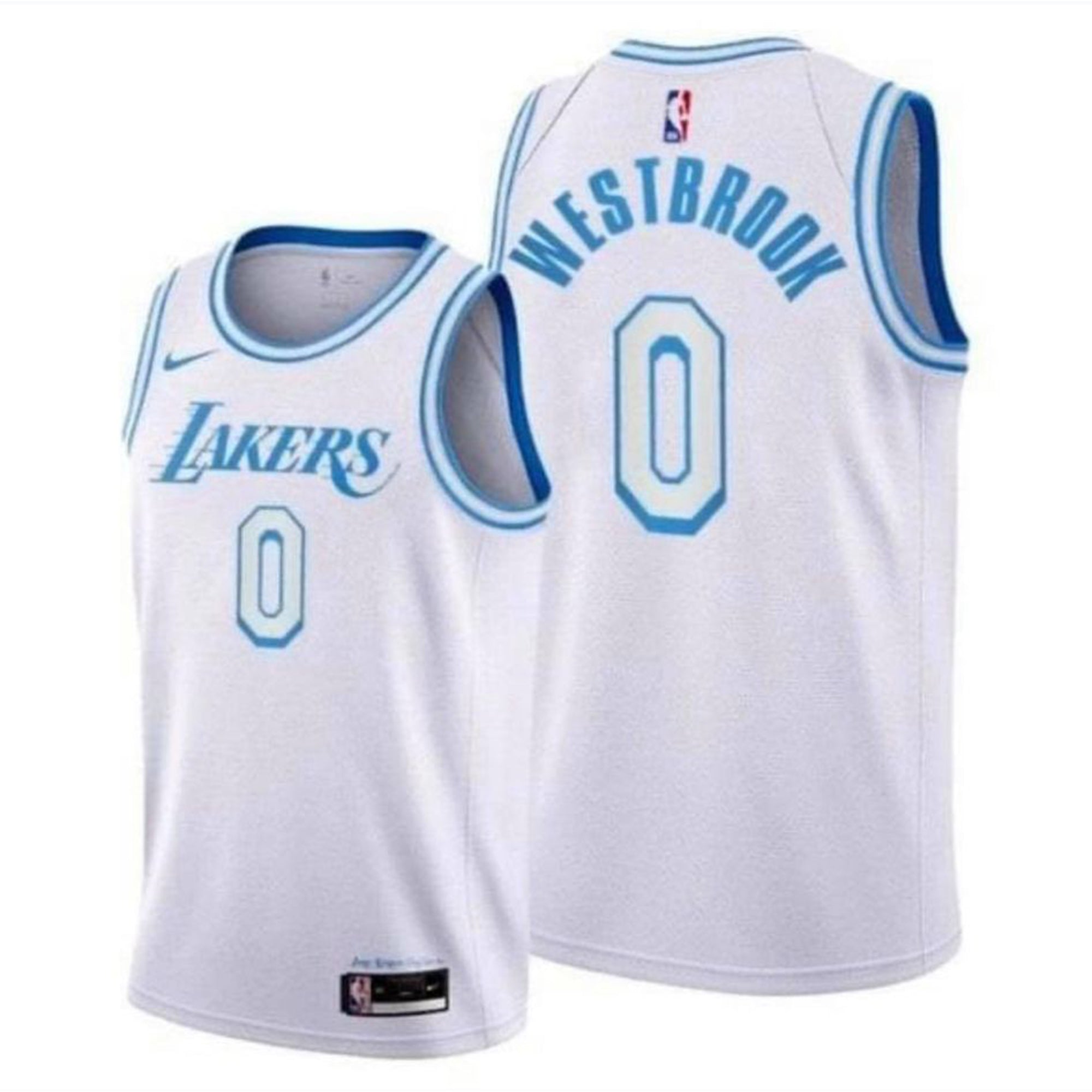 Russel Westbrook Los Angeles Lakers 0 Jersey