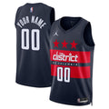 Washington Wizards 2025/26 Custom Swingman Jersey - Statement Edition - Navy