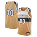 Washington Wizards 2025/26 City Edition Swingman Custom Jersey - Gold