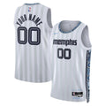 Memphis Grizzlies 2025/26 City Edition Swingman Custom Jersey - White