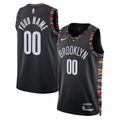 Brooklyn Nets 2025/26 City Edition Swingman Custom Jersey - Black