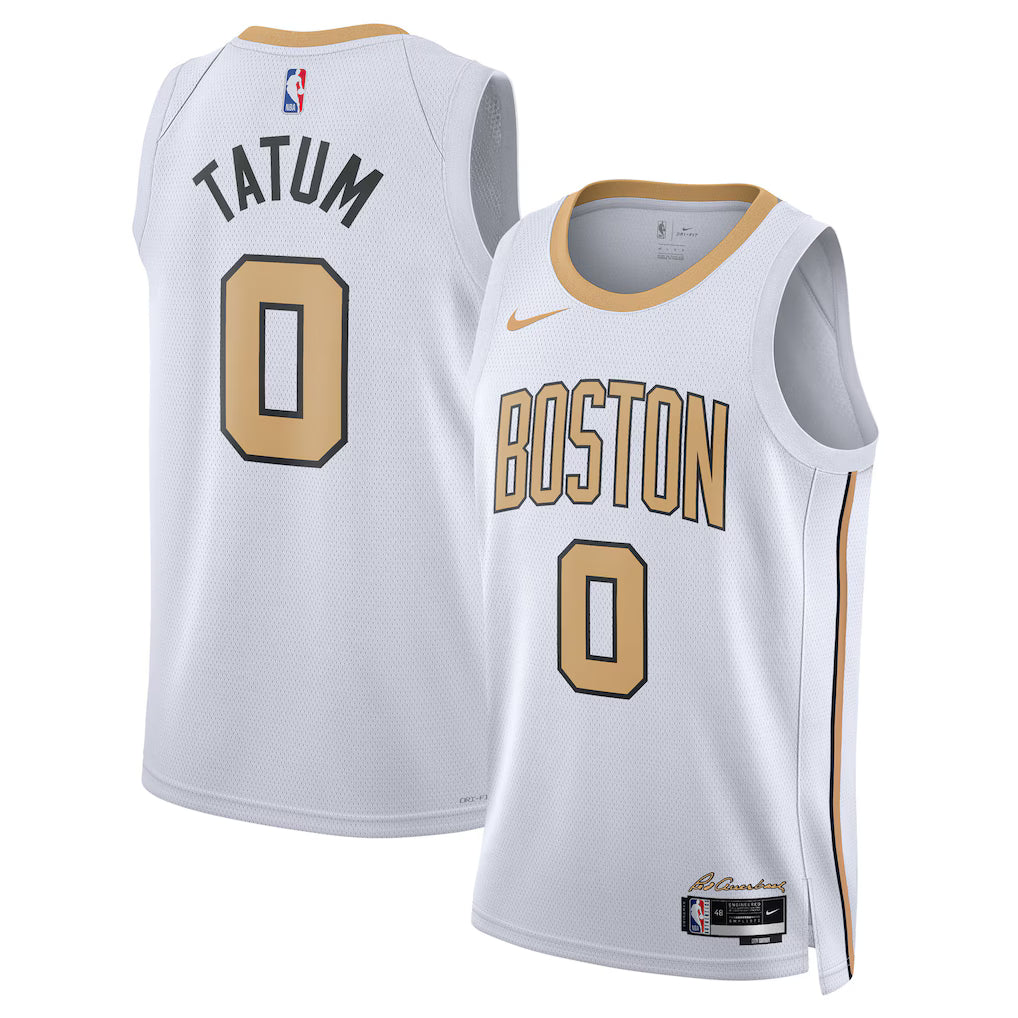 Jayson Tatum Boston Celtics  2025/26 Swingman Jersey - White - City Edition