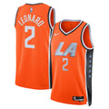 Kawhi Leonard LA Clippers 2025/26 Swingman Jersey - Orange - City Edition