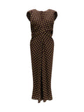 Marni Women Printed Polka Dot Crepe Dress