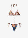 Zimmermann Women Aster Nylon Bikini With Paisley Print