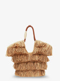 Zimmermann Women Golden Time Crossbody Bag With Fringe