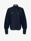 Zimmermann Women Cargo Denim Shirt