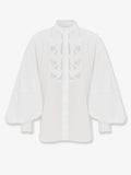 Zimmermann Women Luna Applique Shirt