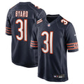 Chicago Bears Kevin Byard Navy Team Game Jersey