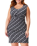 NIC+ZOE Plus Midnight Shibori Dress