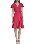 DKNY Faux Wrap Dress