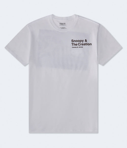 Aeropostale Snoopy The Creation Relaxed Graphic Tee
