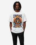 Roar with Authority Men's Oversized T-Shirt