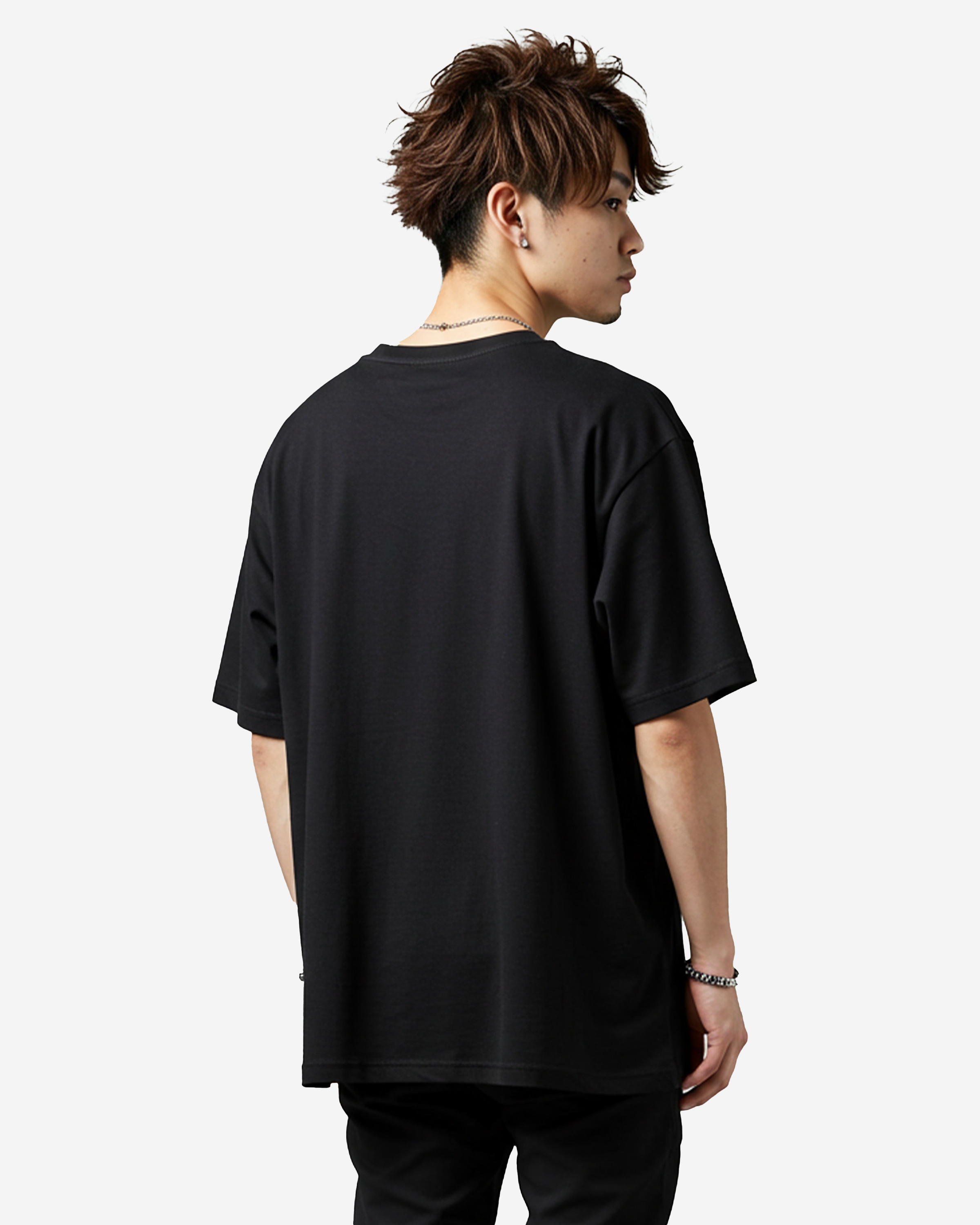 Japan Samurai Ancient Warrior Robot Anime Future Oversized T-Shirts