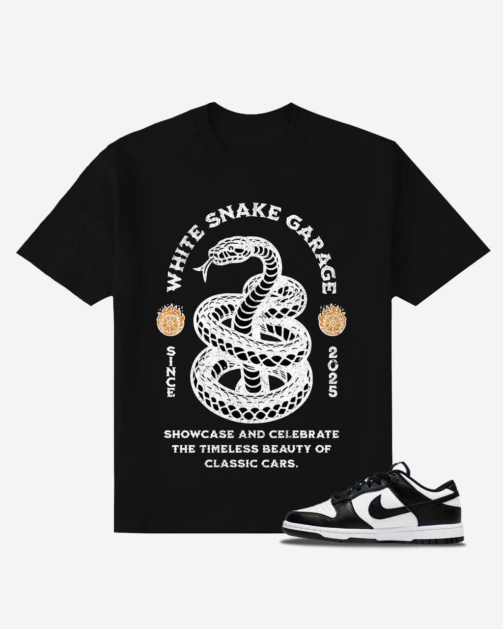 White Snakes T-Shirt