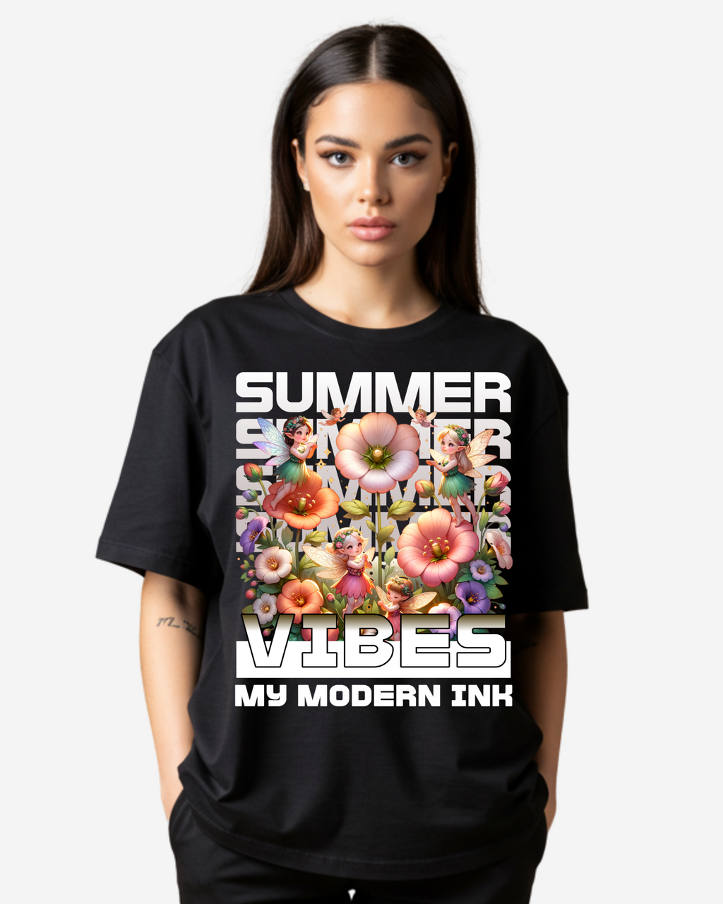 Summer Vibes Women's Oversized T-Shirt