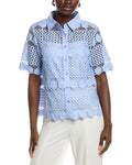 Gracia Eyelet Lace Shirt