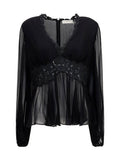 Zimmermann Women Luna Peplum Blouse