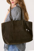 Women's Cohen Suede Tote Bag