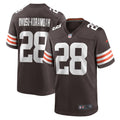 Cleveland Browns Jeremiah Owusu-Koramoah Brown Game Player Jersey
