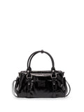 Miu Miu Women Shiny Leather Handbag