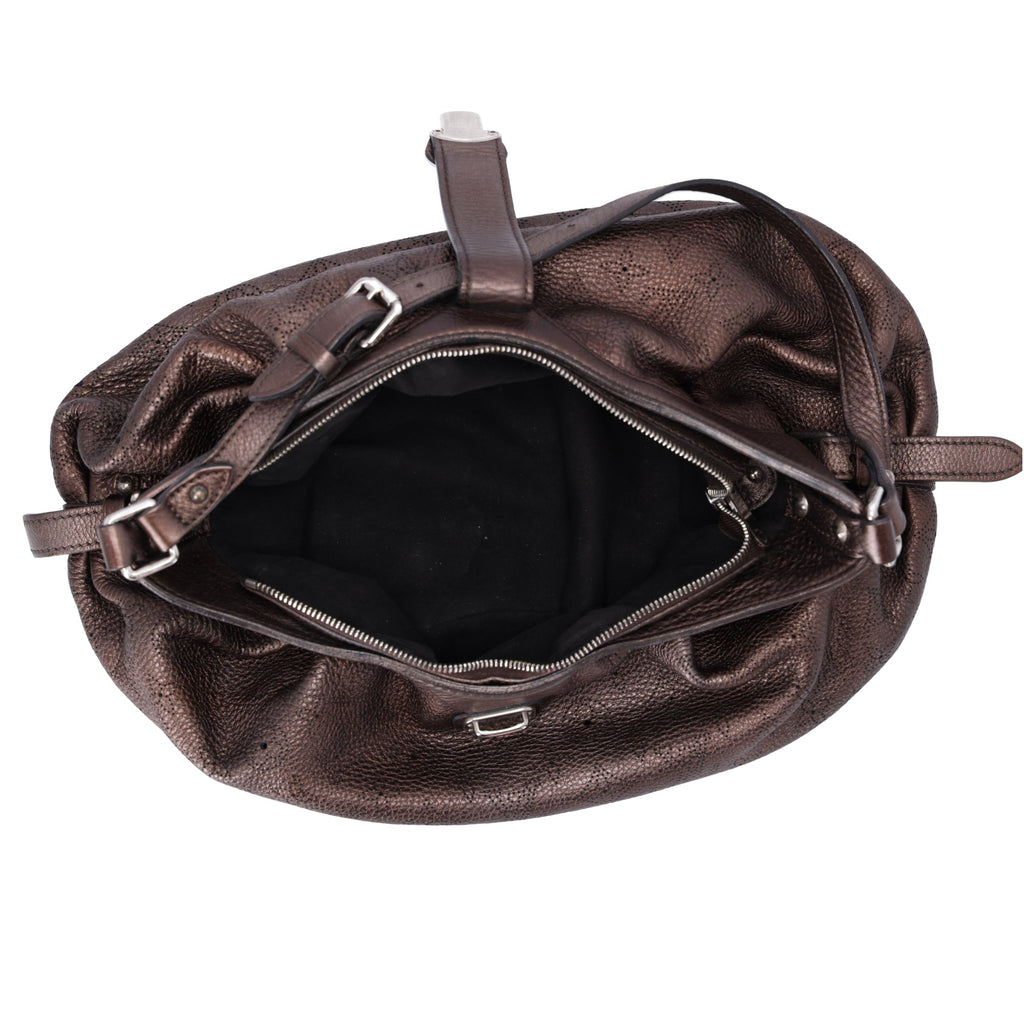 Louis Vuitton XS Mahina Shoulder Bag M95769 Mordore Bronze Leather