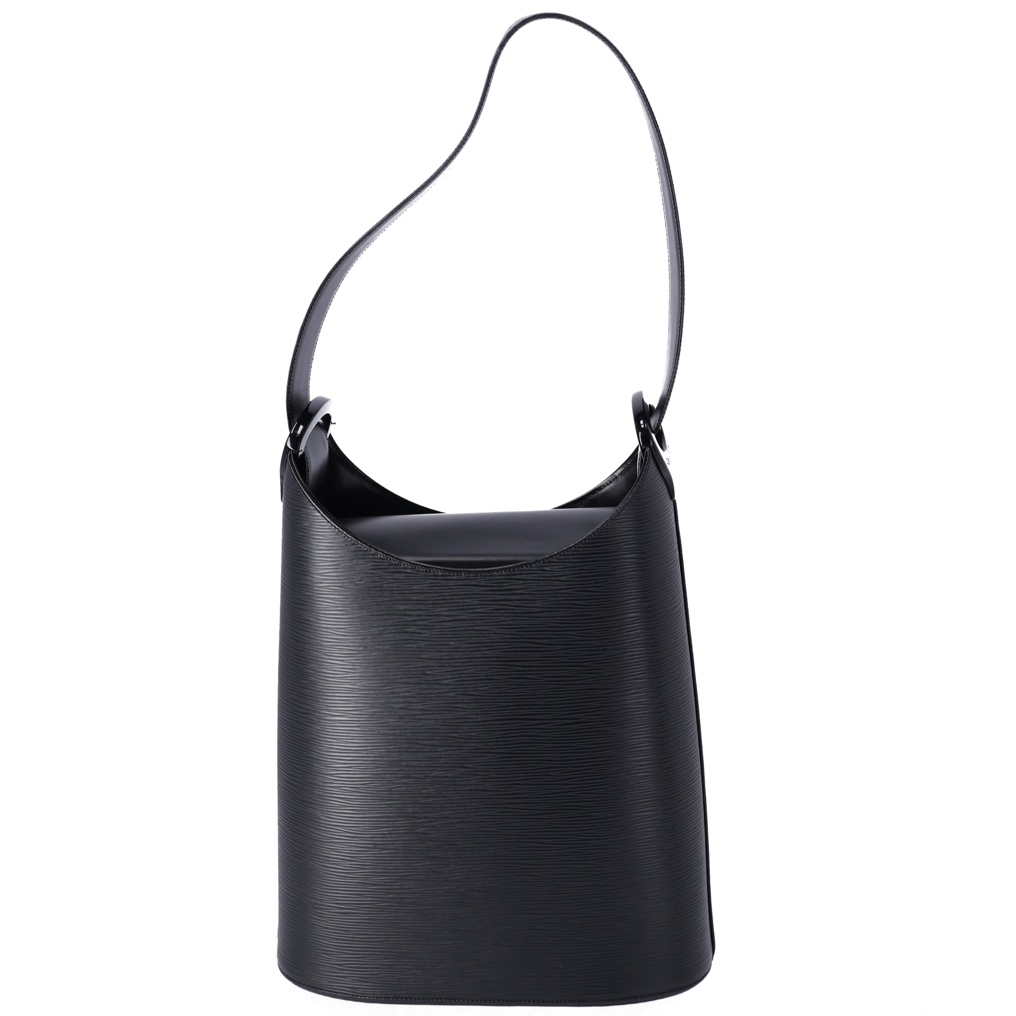 Louis Vuitton Verseau Epi Shoulder Bag M52812 Noir Leather
