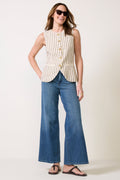 Women's Waist Palazzo Ankle Jean