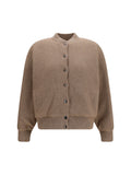 Brunello Cucinelli Women Ribbed Cashmere Bomber