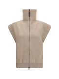 Brunello Cucinelli Women High-Neck Zip Cardigan