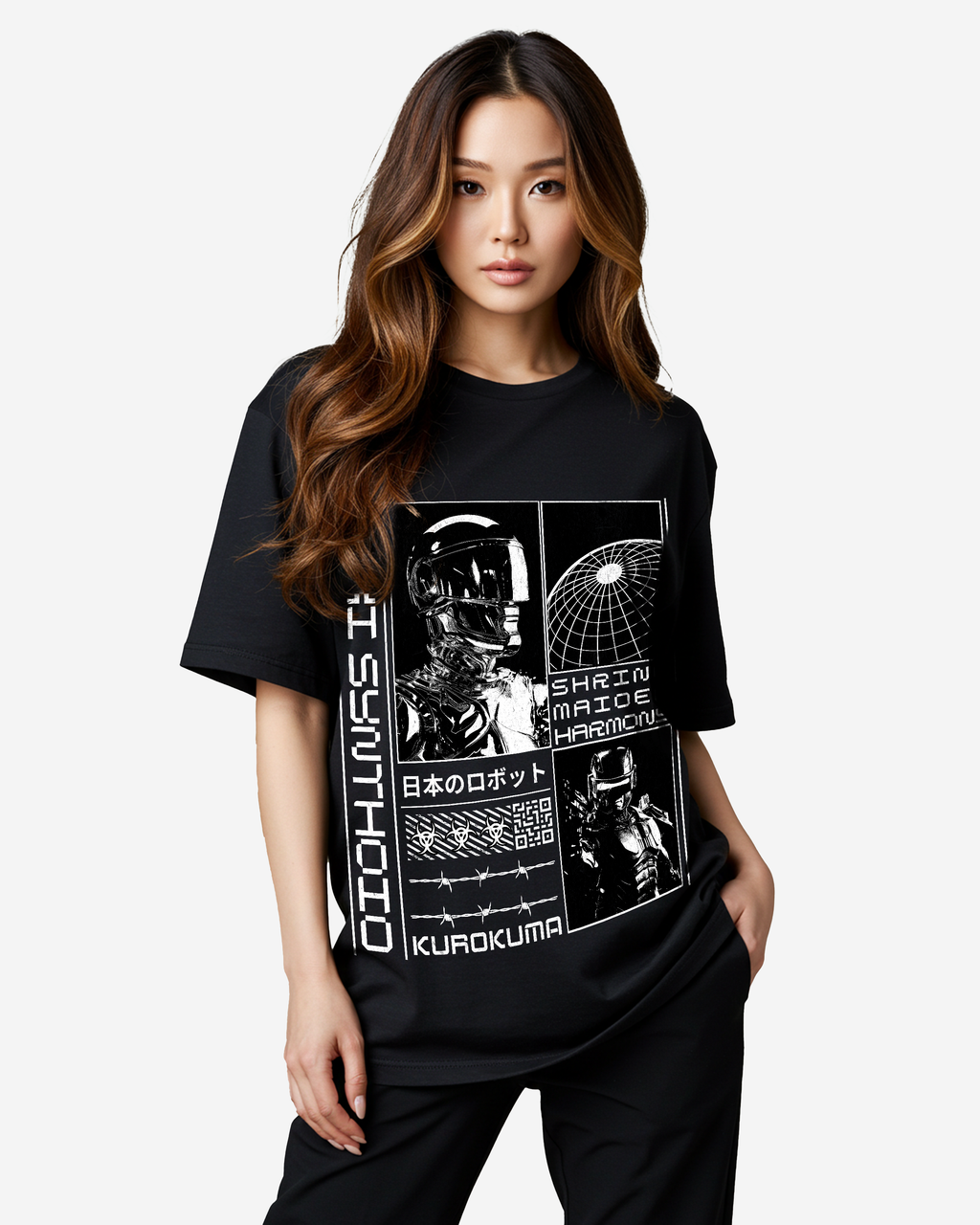 Mecha Oversized T-Shirt