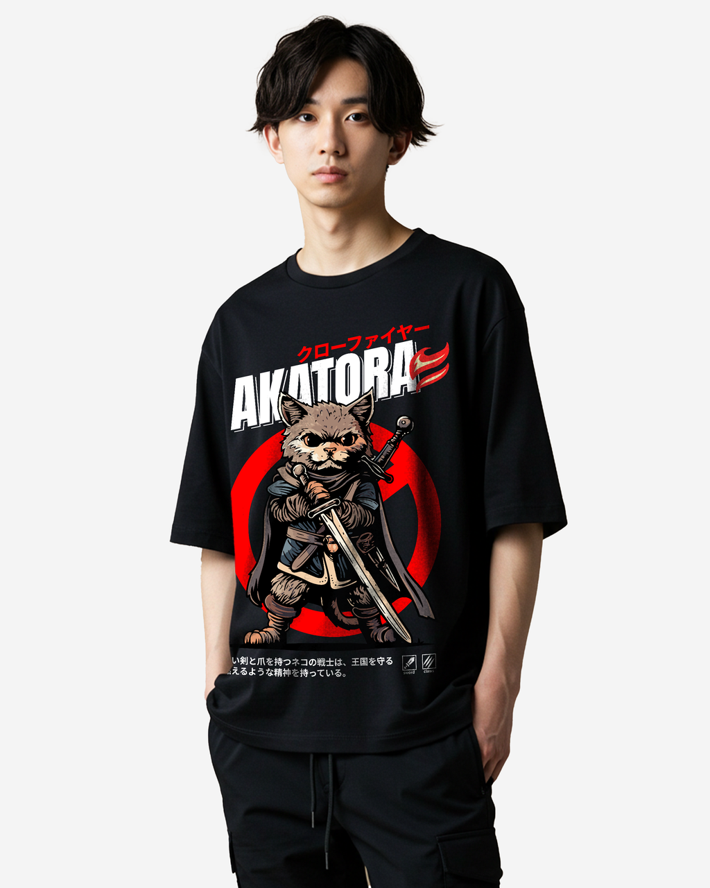 Clawfire Oversized T-Shirts