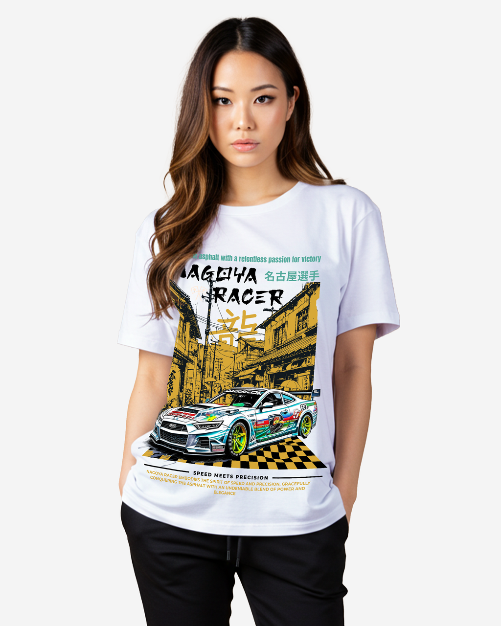 Samurai Strength In Silence Oversized T-Shirt