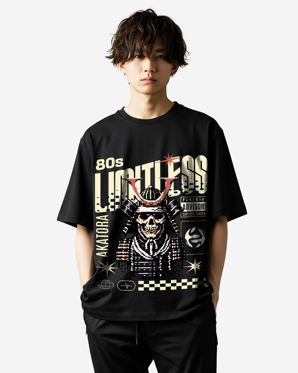 80s Limitless Oversized T-Shirts