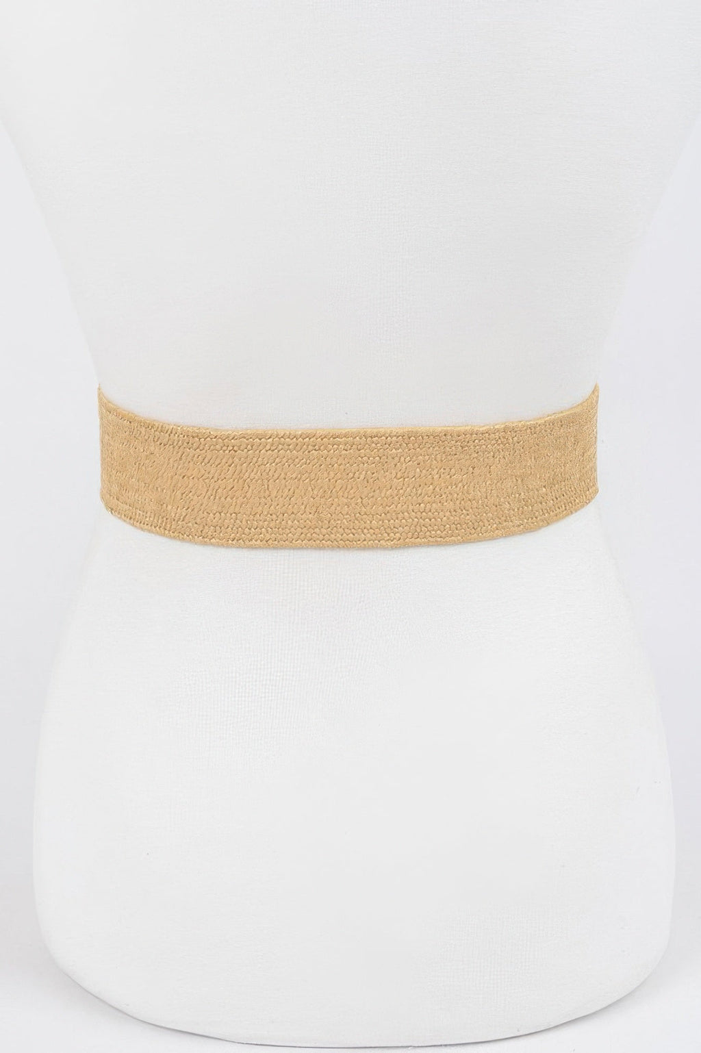 Weaved Pearl Buckle Belt