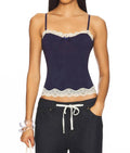 Top Model Cami Top In Deep Sea