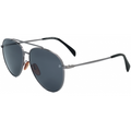 David Beckham Men's 61 mm Grey Sunglasses