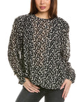 Isabel Marant E'toile Midway Silk-Blend Blouse